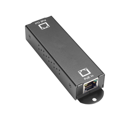 BLACK BOX Lpr1100 Series 10/100/1000Base-T Poe+ Ethernet Repeater - 802.3At,  LPR1111